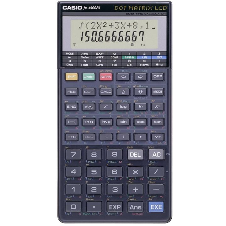 ماشین حساب کاسیو FX-4500PA Casio FX-4500PA Calculator